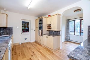 Kitchen through to breakfast room- click for photo gallery